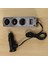 2x 3 Yollu Çok Fonksiyonlu Soket Arabası Çakmak Ayırıcı USB Fiş Şarj Cihazı Dc 12V/24V USB Bağlantı Noktası ile Üçlü Adaptör (Yurt Dışından) 2