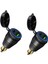 2x Motorcycle Din Plug Su Geçirmez Şarj Cihazı - USB Şarj Cihazı ve Tip C 30W Güç Dağıtım Adaptörü Soketi (Yurt Dışından) 1