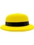 Neon Partisi Sarı Renk Melon Plastik Parti Şapkası 2
