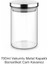 1 Adet 700ML Vakumlu Metal Kapaklı Borosilikat Cam Kavanoz (8.5CM*15CM) 2