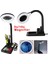 Esnek 5x /10X,40 LED Işıklı Büyüteç ,lamba Büyüteç Okuma, Çalışma Lehim Masa Lambası A 2