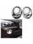 Araba Stil Ön Sisli Fog Çerçeve Lamba Yüzüğü Kapak Bmw X1 E84 2009 2011 2012 2012 Için (Yurt Dışından) 3