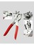 Delme Pensesi 6 Başlıklı Çok Amaçlı Paslanmaz Çelik Ergonomik 3