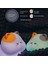Sevimli Silikon Kedi Gecesi Işık Dimmable Kreş Uyku Işığı Kawaii Kablosuz Dokunmatik Işık Çocuklar Odası Dekor B (Yurt Dışından) 4