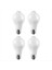 4pc E27 LED Hareket Sensörü LED Lam Lamp Pır Sensör Ampul Oto Açık/kapalı Gece Işığı Sundurma Merdivenleri Garaj Işıkları 12W (Yurt Dışından) 1