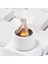 Campfire Aromaterapi Makinesi Ev Aromaterapi Makinesi Esansiyel Yağ Aromaterapi Alev Nemlendiricisi Ev Deco Beyaz (Yurt Dışından) 5