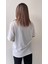 Inci Işlemeli Adven Ture Tişört Ekru 6