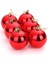 12 Adet Parlak Kırmızı 3 cm Mini Yılbaşı Topu, Noel Çam Ağacı Topu, Süs Topu 4