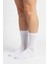 Kadın Ekstra Yumuşak Dikişsiz Beyaz Soket Çorap 3