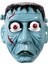 Frankenstein Temalı Sallanan Oynar Gözlü Maske 1