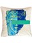 Pop Art “blindfold” David Desenli Kadife Yastık Kılıfı – 50X50 cm – Modern Dekoratif Kırlent Kılıfı 1