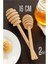 Bal Kaşığı Ahşap Uzun 16 cm Bal Damlatıcı Kaşık 2 Adet 2