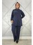 Kadın Dikme Detaylı Tesettür Takım 2