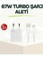 67 Watt Güçlü Çift Turbo Şarj Aleti iPhone 13 14 15 Pro Max Uyumlu 1