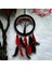 Siyah Kırmızı Hayat Ağacı Dream Catcher 1