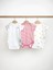 Yarım Kol Kız Bebek Çıtçıtlı Body 3'lü Set 1