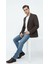 Kahverengi Erkek Slim Fit Blazer Ceket – Şık, Modern, Günlük ve Ofis Kombinlerine Uygun Tek Düğmeli Erkek Ceketi 4