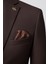 Kahverengi Erkek Slim Fit Blazer Ceket – Şık, Modern, Günlük ve Ofis Kombinlerine Uygun Tek Düğmeli Erkek Ceketi 6