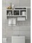 Tuvalet Üstü Banyo Rafı – 3 Katlı Kolay Montajlı Organizer (Beyaz / Sonomo) 1