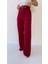 Ayrobin Keten Rahat Pantolon Bordo 8