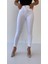 Toparlayıcı Skinny Jean Ekru 8