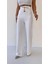 Ayrobin Keten Rahat Pantolon Ekru 7