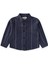 Çizgili Mevsimlik Oduncu Gömlek 2-10 Yaş Lacivert 1