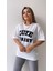 Kabartmalı Cute Daisy Tişört Ekru Füme 8