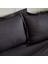 Uniq %100 Pamuk Saten King Size Nevresim Takımı Antrasit 5