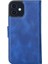 Apple iPhone 12 Pro Uyumlu Deri Cüzdanlı Kılıf Okyanus Mavi 3
