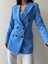 Atlas Kruvaze Blazer Ceket Mavi 1