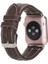 Apple Watch Uyumlu Deri Kordon 42-44-45MM Nm3-As3 Kahve 2
