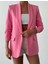 Kolu Büzgülü Blazer Ceket Şeker Pembe 4