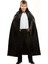 Siyah Renk Yakalı Halloween Pelerini 90 cm 3