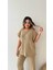 Salaş Kırçıllı Triko Takım Camel 8