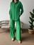 Bürümcük Gömlek Pantolon Takım Yeşil 8