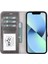 Apple iPhone 13 Pro Max Uyumlu Deri Cüzdanlı Kılıf Mwwn Tn1 Gri 2