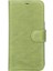 Apple iPhone 13 Uyumlu Deri Cüzdanlı Kılıf Antik Yeşil 2