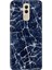Huawei Mate 20 Lite Kılıf Desenli Baskılı Tpu Rubber Kapak Dark Blue 1