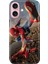 iPhone 16 Kılıf Desenli Baskılı Tpu Rubber Kapak Spiderrr 1