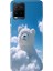 Vivo Y21S Kılıf Desenli Baskılı Tpu Rubber Kapak Teddy Cloud 1