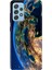 Samsung Galaxy A53 Kılıf Desenli Baskılı Tpu Rubber Kapak World Night 1