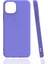 iPhone 13 Pro Max Uyumlu Vlmt Biye Silikon-Lila 1