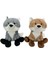 PB31563-23 Peluş Oturan Tilki 23 cm - 1 Adet Stokta Olan Gönderilir 2