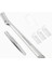 Mini Slant Tweezer-Brow Razor Set Kaş Şekillendirici Silver 1