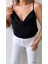 Ayarlanabilir Askılı Döküm Bluz Siyah 3