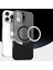 iPhone 16 Pro Max Kılıf M-Safe Şarj Özellikli Mıknatıslı Vlmt Duble Kapak - Siyah 5