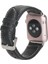Apple Watch Uyumlu Deri Kordon 42-44-45MM Nm1-As1 Siyah 2