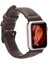 Apple Watch Uyumlu Deri Kordon 42-44-45MM Nm1-As3 Kahve 5