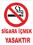 Sigara Içmek Yasaktır Ikaz Levhası 25*35 cm 1